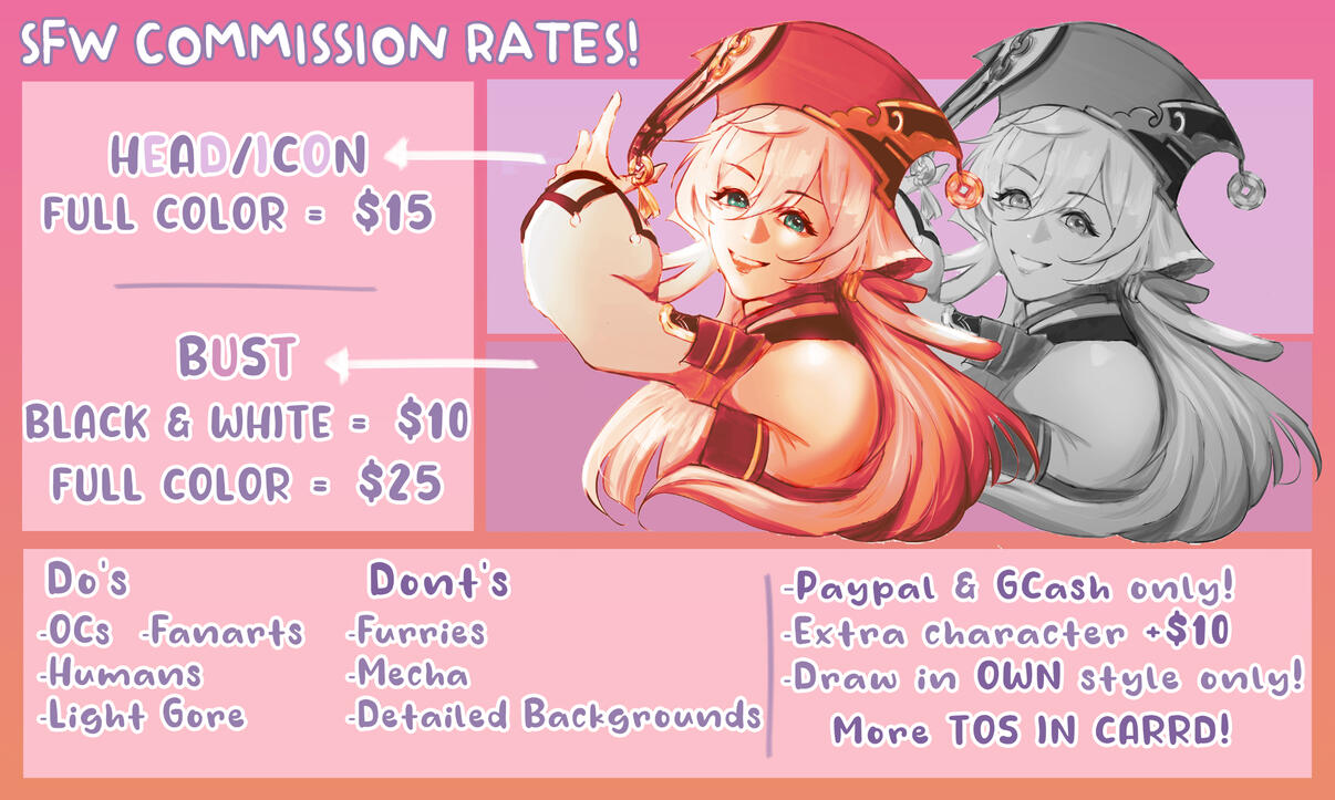 SFW COMM RATE SFW COMM RATE